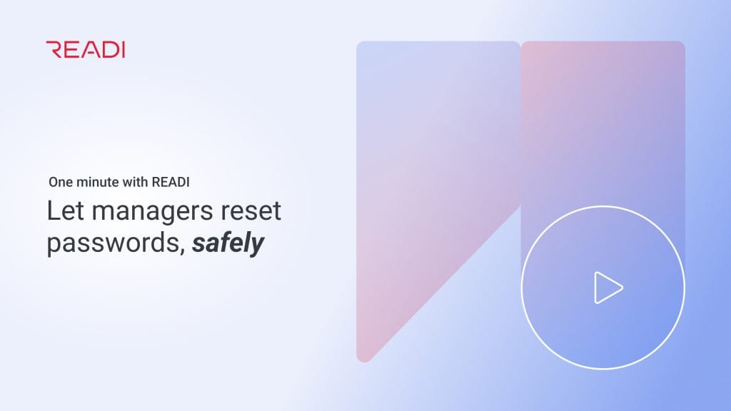 Let managers reset passwords, safely thumbnail