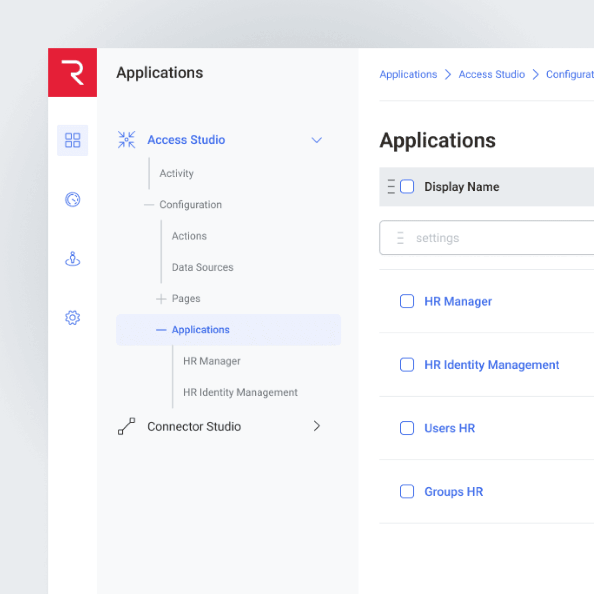 READI Access Studio screenshot