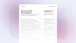 Service Desk Remediations solution overview thumbnail